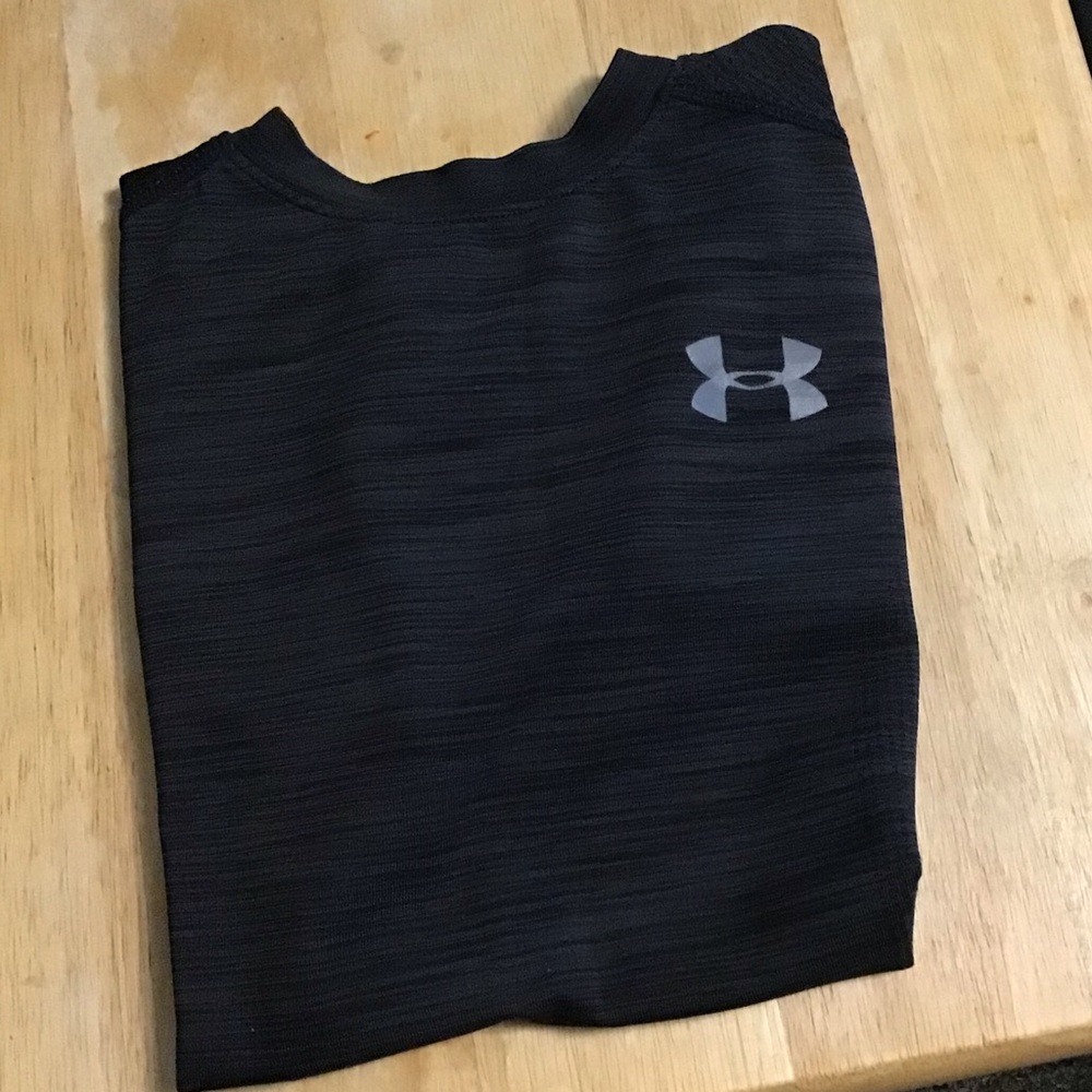 boy’s shirt HEATGEAR -  YSM   Black